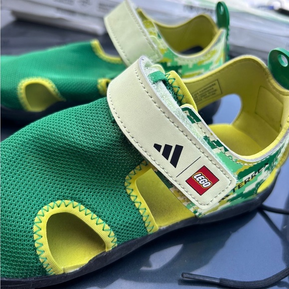 Adidas Swim TERREX x LEGO® Captain Toey Sandals Green Kids' - Picture 2 of 3